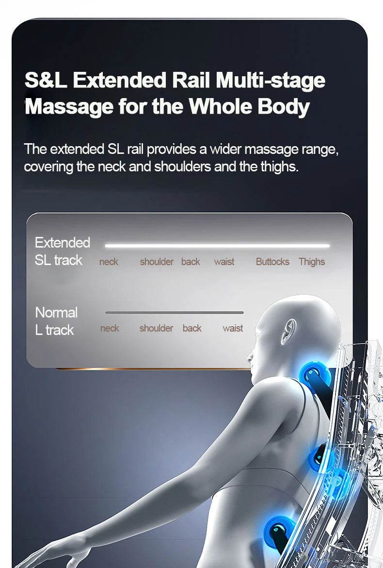 Mizuka StreamGlow 4D SL - Track Shiatsu Massage Chair - Mizuka - Sleep Galleria