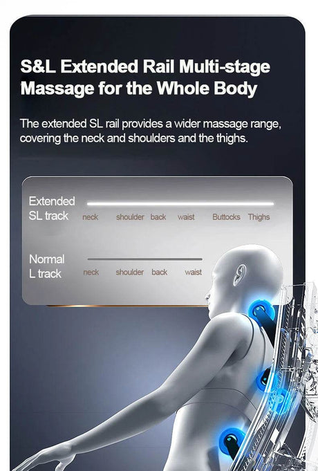 Mizuka StreamGlow 4D SL - Track Shiatsu Massage Chair - Mizuka - Sleep Galleria