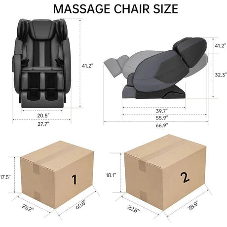 Mizuka TideAir Full Body Heated Massage Chair - Mizuka - Sleep Galleria