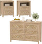 3-Piece Engineered Wood Bedroom Dresser And Nightstand Set - Sleep Galleria