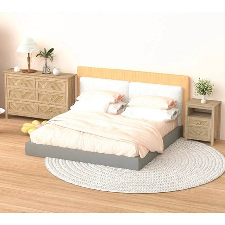 3-Piece Engineered Wood Bedroom Dresser And Nightstand Set - Sleep Galleria