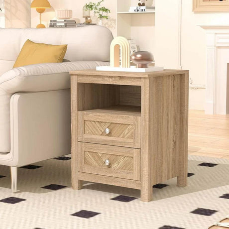 3-Piece Engineered Wood Bedroom Dresser And Nightstand Set - Sleep Galleria