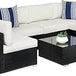 7 - Piece Modular Outdoor Wicker Patio Sectional Set - MKDK - Sleep Galleria