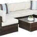 7 - Piece Modular Outdoor Wicker Patio Sectional Set - MKDK - Sleep Galleria