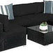 7 - Piece Modular Outdoor Wicker Patio Sectional Set - MKDK - Sleep Galleria