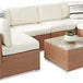 7 - Piece Modular Outdoor Wicker Patio Sectional Set - MKDK - Sleep Galleria