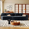 2-Piece Chenille Modular Curved Sectional Sofa Set - Sleep Galleria