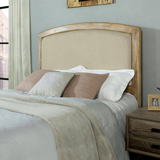 Modern Marketing Concepts, Inc. Furniture > Home Furniture-Bedroom Furniture-Headboards & Footboards Cambria Full/Queen Headboard Weathered Pine/Creme