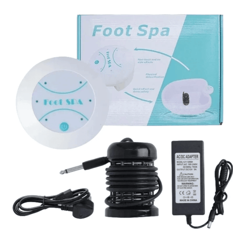 Detox Ionic Foot Spa Bath Machine With Massage Function - monclique - Sleep Galleria
