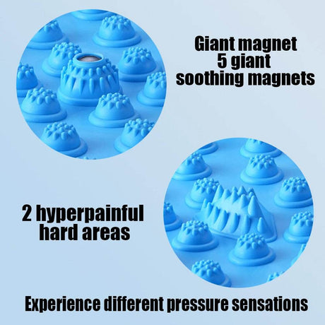 Magnetic Finger Pressure Foot Massage Pad - monclique - Sleep Galleria