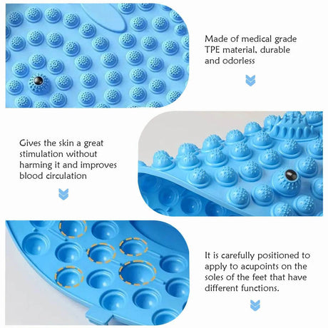 Magnetic Finger Pressure Foot Massage Pad - monclique - Sleep Galleria