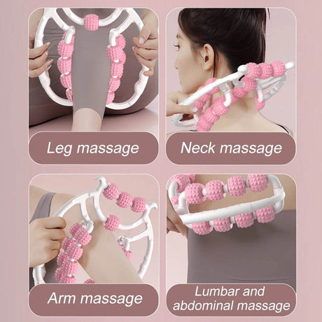 20 Wheel 360 - Degree Multiuse Leg Massage Roller - MQQWQQ - Sleep Galleria