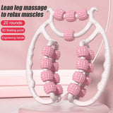20 Wheel 360 - Degree Multiuse Leg Massage Roller - MQQWQQ - Sleep Galleria