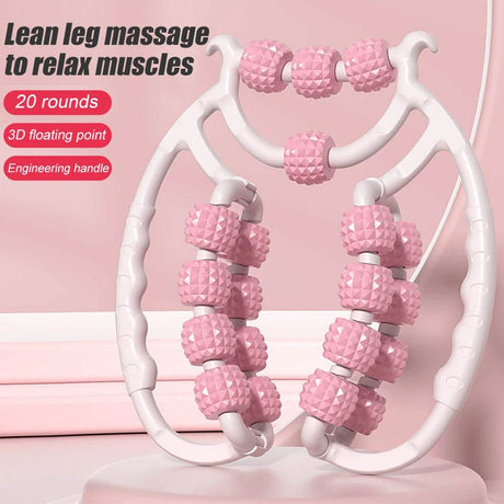 20 Wheel 360 - Degree Multiuse Leg Massage Roller - MQQWQQ - Sleep Galleria