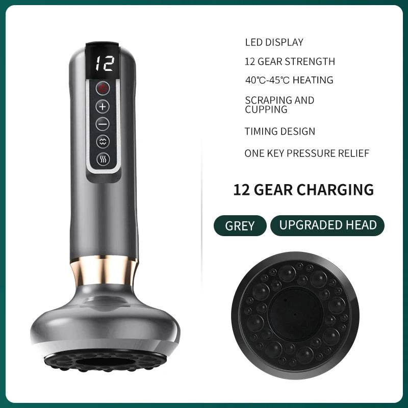 Intelligent Rechargeable Electric Cupping Massage Device - Ms.Dear - Sleep Galleria