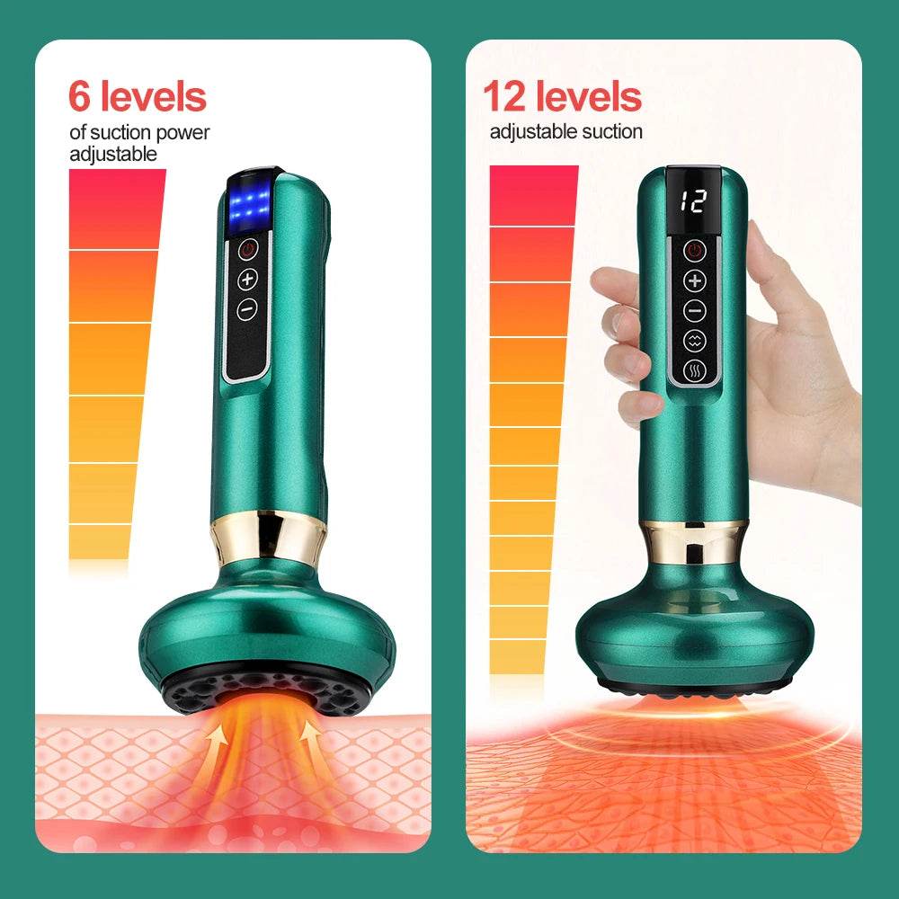 Intelligent Rechargeable Electric Cupping Massage Device - Ms.Dear - Sleep Galleria