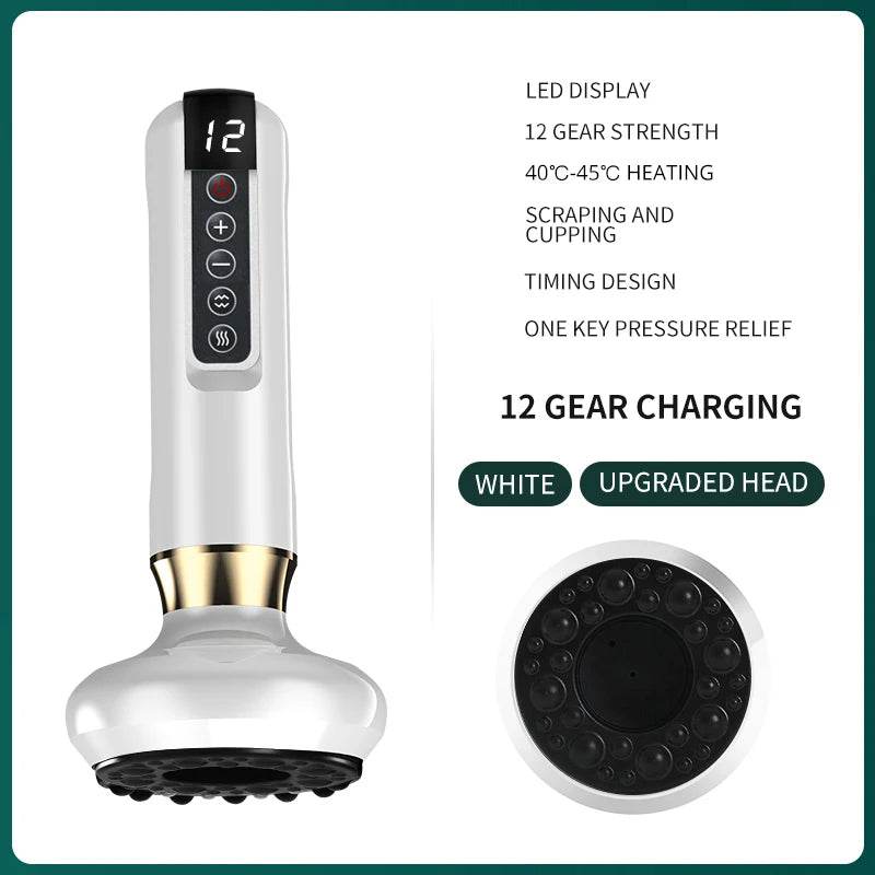 Intelligent Rechargeable Electric Cupping Massage Device - Ms.Dear - Sleep Galleria