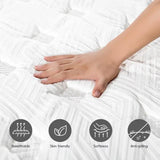 Medium Cooling Pocket Spring Gel Memory Foam Mattress - NallonHU - Sleep Galleria