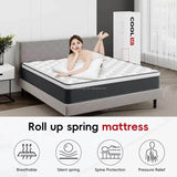 Medium Cooling Pocket Spring Gel Memory Foam Mattress - NallonHU - Sleep Galleria
