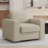 Modern Linen 360-Degree Swivel Armchair - Sleep Galleria