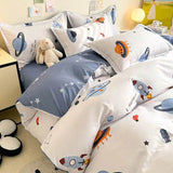 Cute Cartoon Bedding Set with Duvet Cover and Pillowcases - Sleep Galleria