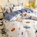 Cute Cartoon Bedding Set with Duvet Cover and Pillowcases - Sleep Galleria