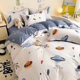 Cute Cartoon Bedding Set with Duvet Cover and Pillowcases - Sleep Galleria