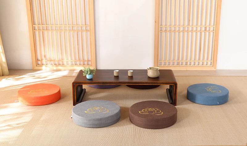 Meditation Cushion Backrest Pillow with Hard Texture and Removable Cover - Sleep Galleria