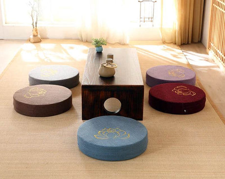Meditation Cushion Backrest Pillow with Hard Texture and Removable Cover - Sleep Galleria