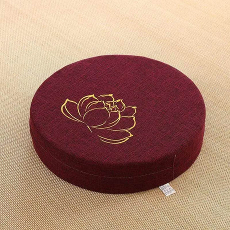 Meditation Cushion Backrest Pillow with Hard Texture and Removable Cover - Sleep Galleria