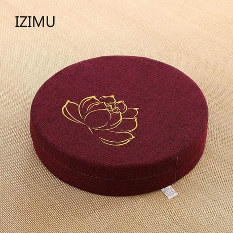 Meditation Cushion Backrest Pillow with Hard Texture and Removable Cover - Sleep Galleria
