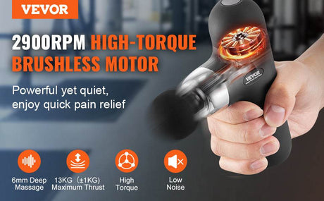 Vevor Portable Deep Tissue Massage Gun - Sleep Galleria