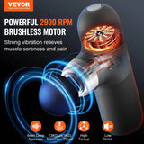 Vevor Portable Deep Tissue Massage Gun - Sleep Galleria