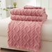 Lightweight Portable Coral Fleece Woven Blanket - NT LEDIZ - Sleep Galleria