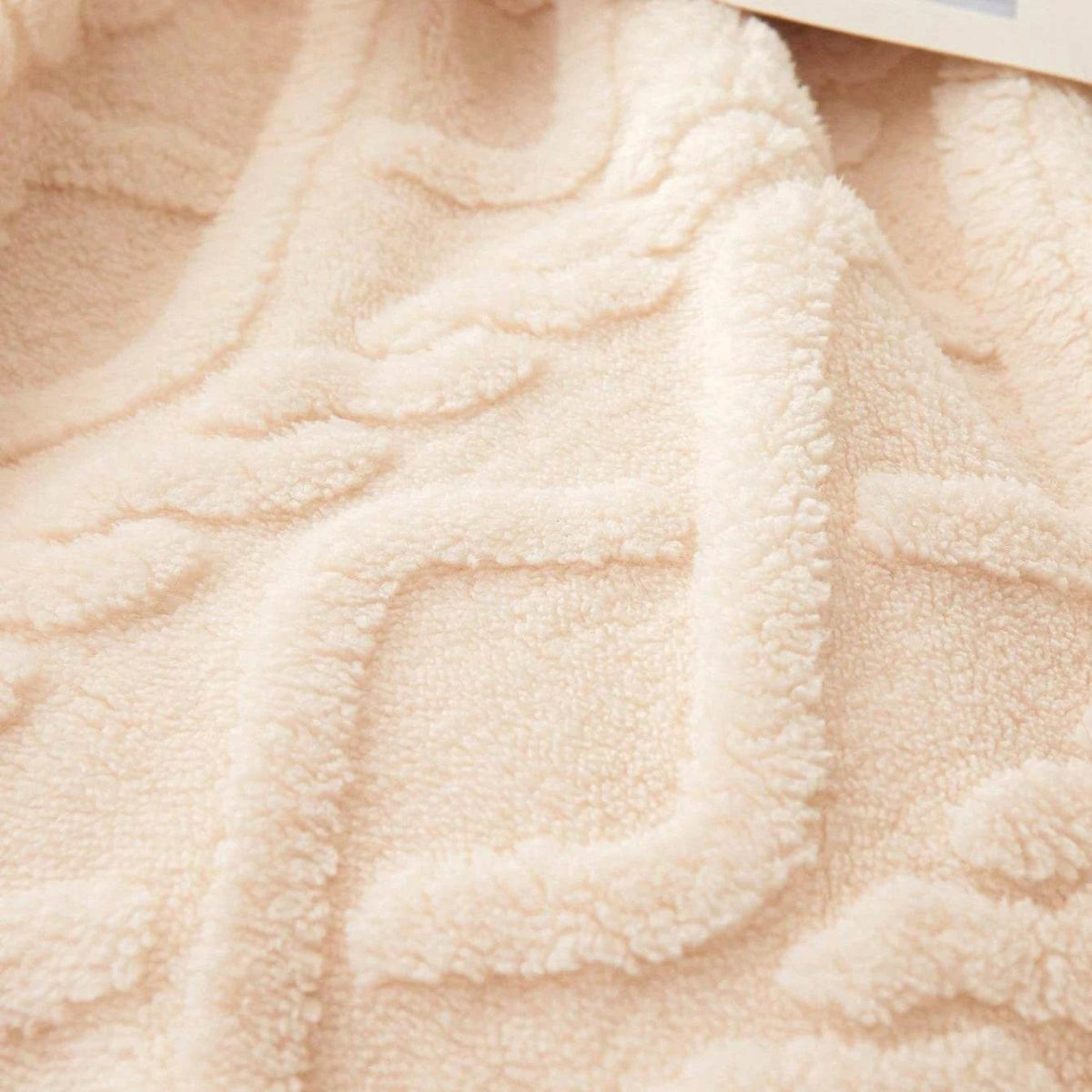 Lightweight Portable Coral Fleece Woven Blanket - NT LEDIZ - Sleep Galleria