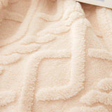 Lightweight Portable Coral Fleece Woven Blanket - NT LEDIZ - Sleep Galleria