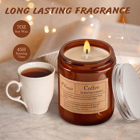 Aromatherapy Soy Wax Scented Candle With Natural Oils - obisesio - Sleep Galleria