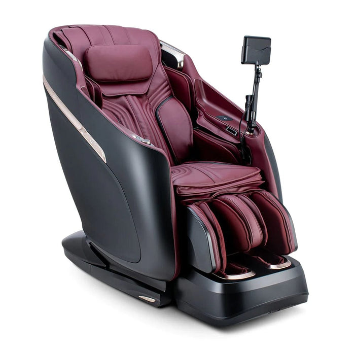 Ogawa Massage Chairs Black & Burgundy Ogawa Master Drive DUO Massage Chair