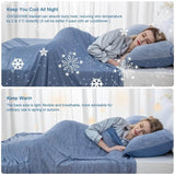 Lightweight Cooling Blanket Soft Organic Cotton - ORHOPUI - Sleep Galleria