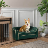 Soft Dutch Velvet Pet Dog Couch With Washable Cover - Sleep Galleria