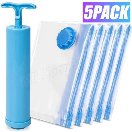 Vacuum Storage Bags Set for Clothes and Bedding - Pdq - Sleep Galleria