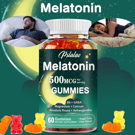 Melatonin Sleep Aid Gummies Promote Rapid Rest and Immunity - Pslalae - Sleep Galleria