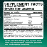 Melatonin Sleep Aid Gummies Promote Rapid Rest and Immunity - Sleep Galleria