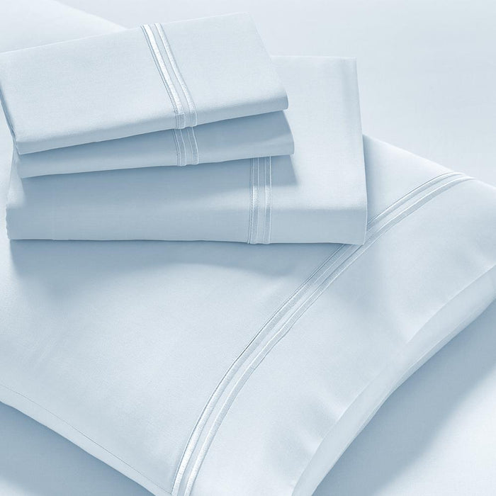PureCare Bed Sheets Queen / Light Blue Premium Refreshing TENCEL Lyocell Pillowcase Set