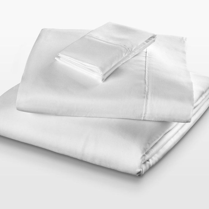 PureCare Bed Sheets Twin / White Microfiber Sheet Set