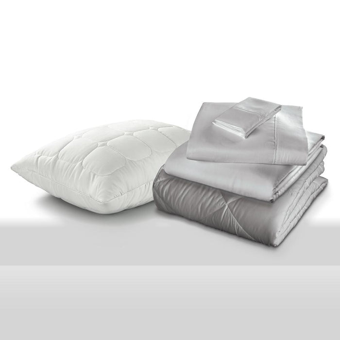 PureCare Bedding Twin / Dove Gray Sleep Kit