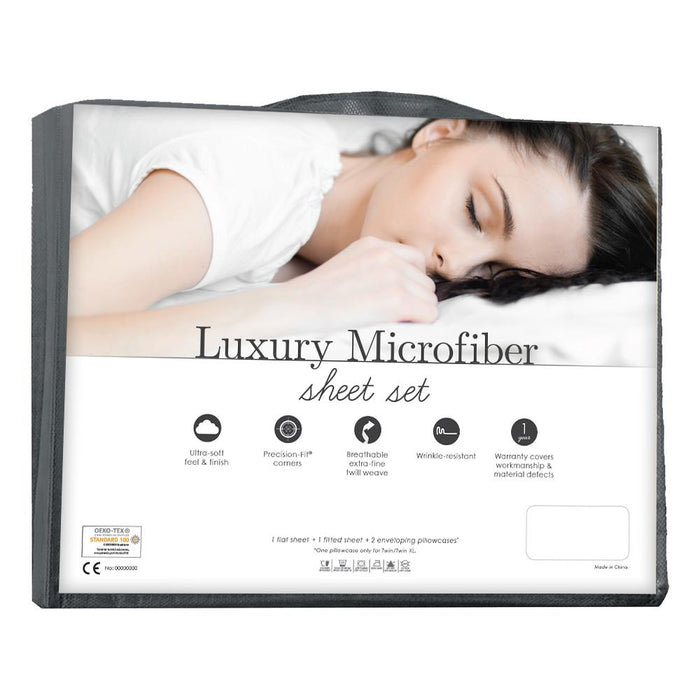PureCare Luxury Microfiber Sheet Set
