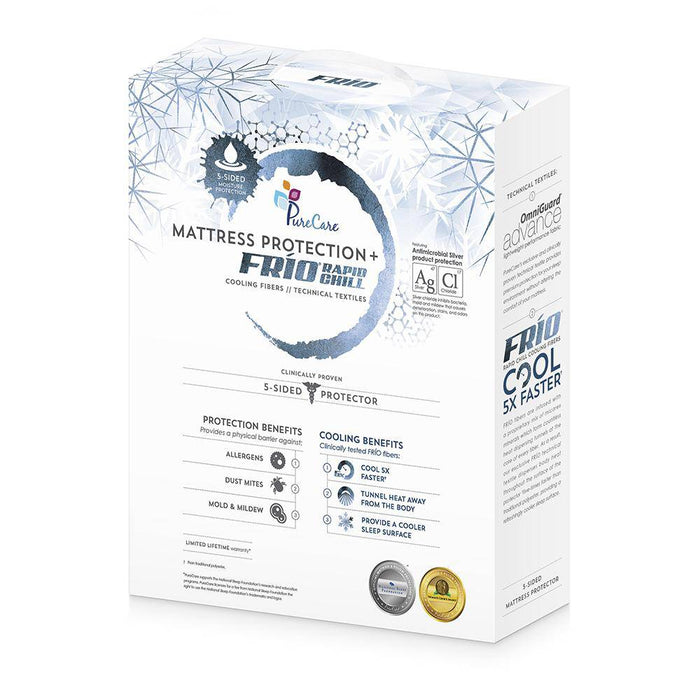 PureCare Mattress Protector Cooling 5-Sided Mattress Protector