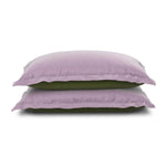 PureCare Queen / Lilac / Moss Pillow Sham Set + Soft Touch/Bamboo