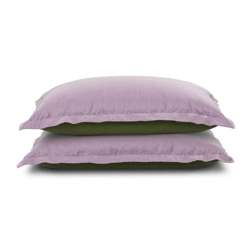 PureCare Queen / Lilac / Moss Pillow Sham Set + Soft Touch/Bamboo